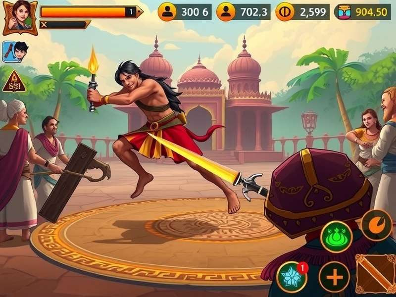 Archero Realm Heroic Quest character progression screen